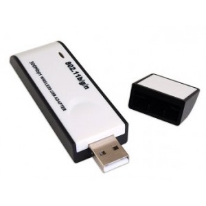 USB Wireless N Adapter Transfers At Up To 300Mbps
