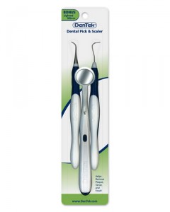 Dentek Dental Pick and Scaler Removes Stains on Teeth