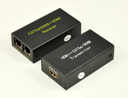 HDMI Cat5 Extender and HDMI Cat6 Extender