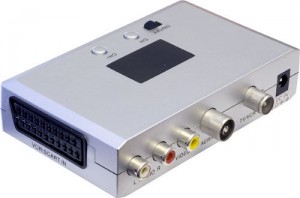 Universal RF Modulator Lets You Connect a Digital STB to a TV Without Composite Video Inputs