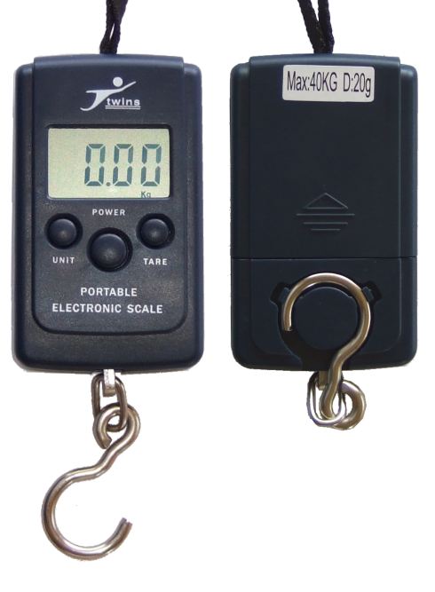 Portable Digital Luggage Scales Weigh Anything That Can Hang On A Hook