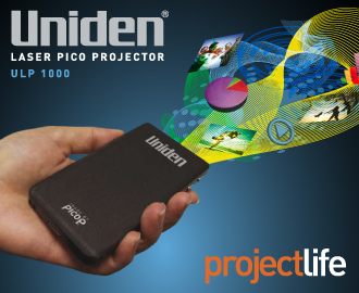 Uniden Laser Pico Projector ULP-1000 (Microvision SHOWWX)